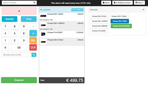 demo pos Virtuemart