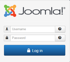 joomla login